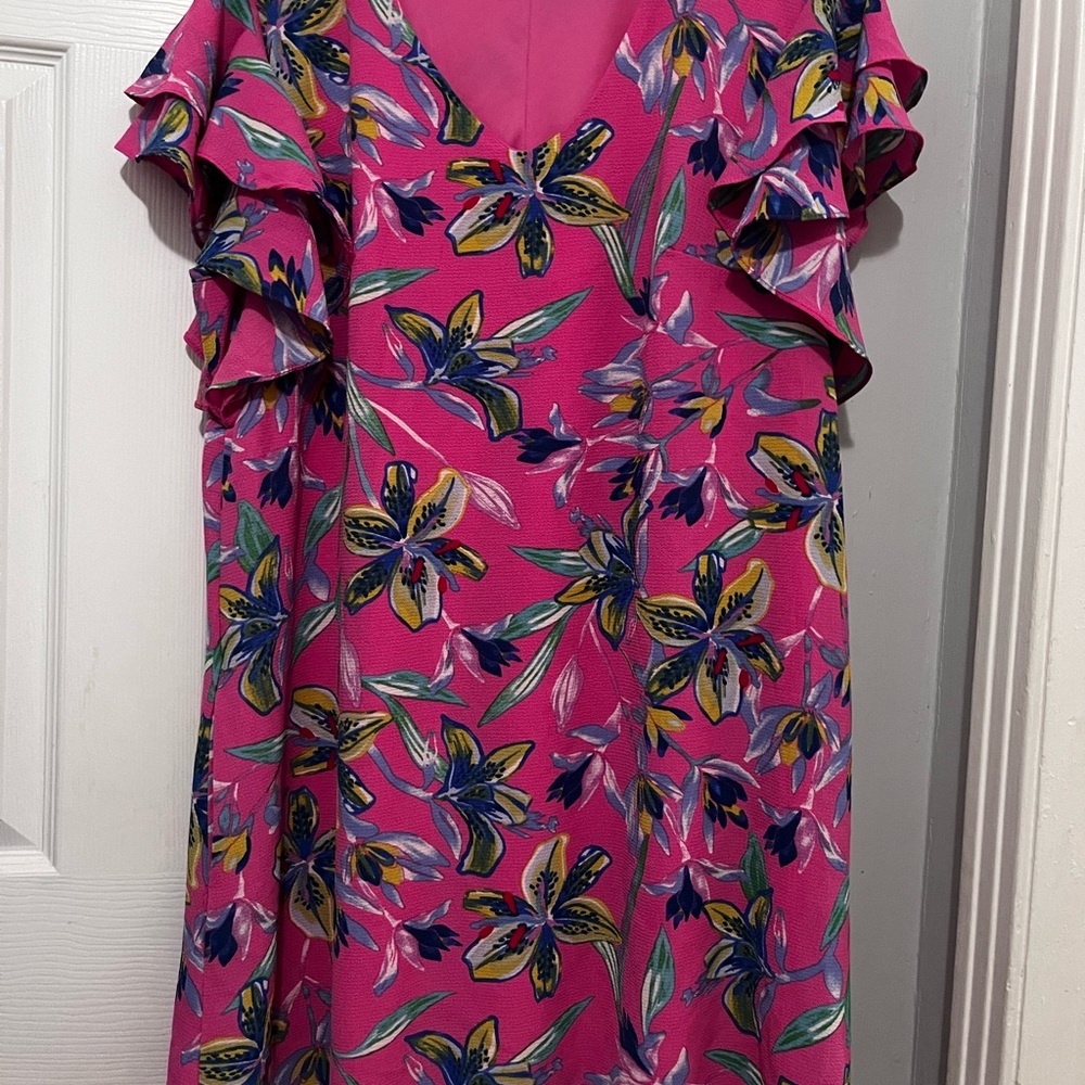 Chic Soul Vibrant Pink Dress
